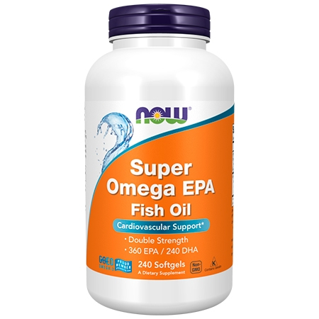 NOW Super Omega EPA 240 капсул