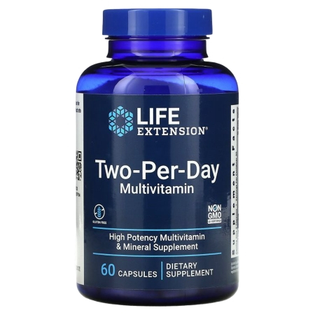 Life Extension Two-Per-Day Multivitamin 60 капсул