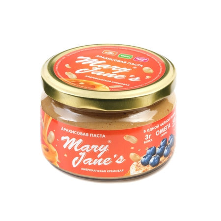 Mary Jane's Kitchen Арахисовая кремовая 200г