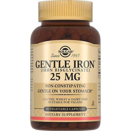 Solgar Gentle Iron 25mg 90caps