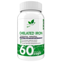 NaturalSupp Chelated Iron 60 капсул
