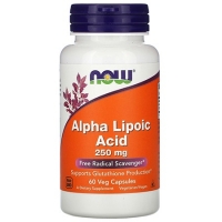 NOW Alpha Lipoic Acid 250мг 60капсул