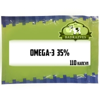 Badrazves Omega 3 35% 110 капсул