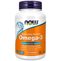 NOW Omega 3 100 капсул