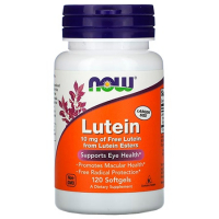 NOW Lutein 10mg 120 капсул