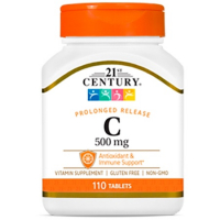 21st Century Vitamin C 500mg 110 таблеток