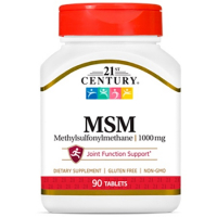 21st Century MSM 1000mg 90 таблеток