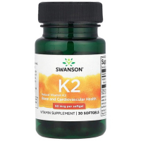 Swanson Vitamin K2 50mcg 30 капсул