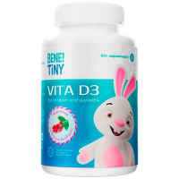Bene! Tiny Vita D3 60 жевательных