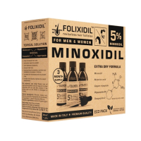 Folixidil minoxidil 5% x3